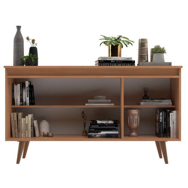 Buffet 3 Portas 136cm Retrô Elza Yescasa Freijó/off White - Biblos Moveis