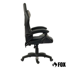 Cadeira Gamer Fox Racer Vulpes Cinza Wz-318 - Biblos Moveis