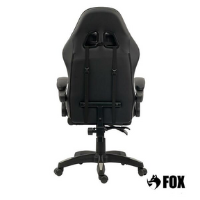 Cadeira Gamer Fox Racer Vulpes Cinza Wz-318 - Biblos Moveis