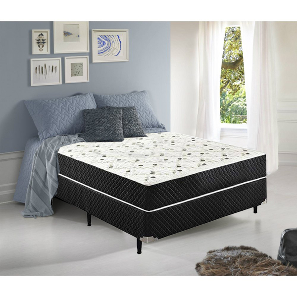 Cama Box Conjugado Casal Sp Móveis Espuma  - 39x138x188cm - Biblos Moveis