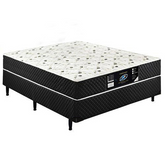 Cama Box Conjugado Casal Sp Móveis Espuma  - 39x138x188cm - Biblos Moveis