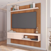 Painel Para Tv Ate 55 Esmeralda Caemmun 1,50 - Biblos Moveis