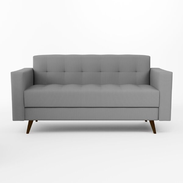 Sofá Vitrola 3 Lugares Suede Cinza - Biblos Moveis